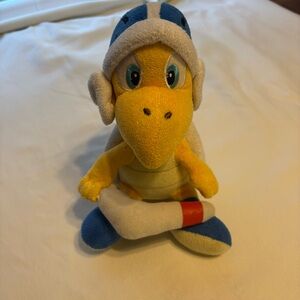 Super Mario Bros Boomerang Bro Koopa 8” plush toy Nintendo San-Ei